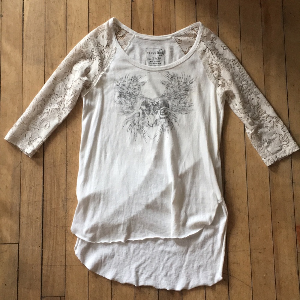 Free people lace top